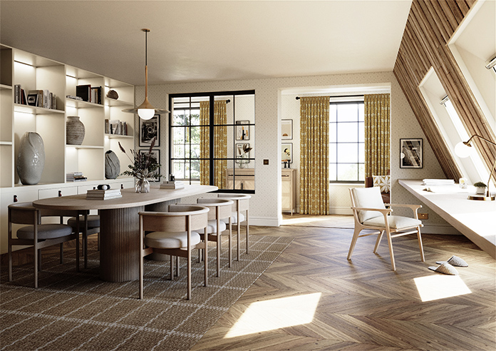 Narvik, Ochre - Made to Measure Curtains - Image 7